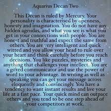 31st January February 9th Aquarius Decans Astrology Badastrology Aquarius Horoscope Zodiac Signs Aquarius Aquarius Facts