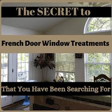 #windowtreatments in a master bedroom. The Secret To French Door Diy Window Treatments