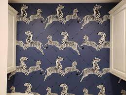 Wp81388m 008 Denim Zebra Wallpaper Wallpaper Boulevard Zebra Wallpaper Boys Bedroom Colors Blue Rooms