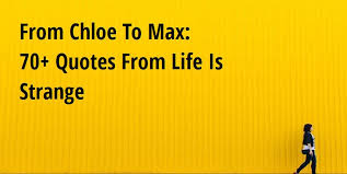 Mornings are for coffee and contemplation. From Chloe To Max 70 Quotes From Life Is Strange Big Hive Mind