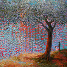 Check spelling or type a new query. Imagenes Arte Pinturas Pinturas Decorativas De Paisajes Con Flores Y Arboles Arte En Puntillismo Ton Dubbeldam