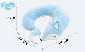 Kinder nackenkissen kaufen die preiswertesten kinder nackenkissen verglichen. Reisekissen Flugzeuge Kinder Fuchs Tier U Form Nackenkissen Plusch Fell Warm Cartoon Bequemes Gepack Kissen Fur Flugzeug Auto Zug Braun Camping Outdoor Sport Outdoor Aktivitaten Livemillennium Com