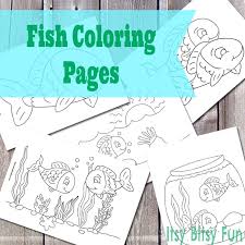 Other fish coloring pages for kids and parents, free printable and online coloring of other fish pictures. Fish Coloring Pages Itsybitsyfun Com
