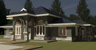 4 Bedroom Bungalow House Plan By Architect In Kenya Bungalow House Plans House Plan Gallery Modern Bungalow House