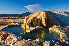 Accommodations include seven rooms at the. Travertine Hot Springs Www Wilde Weite Welt De