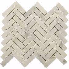 Ivy Hill Tile Oriental Sculpture Herringbone 12 In X 12 In X 8 Mm Marble Mosaic Floor And Wall Tile Ext3rd100228 The Home Depot Mosaic Flooring Marble Mosaic Marble Mosaic Floor