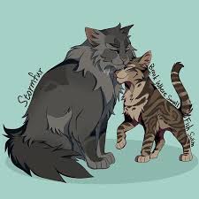 Stormfur X Brook Where Small Fish Swim In 2020 Warrior Cats Books Warrior Cats Art Warrior Cats Fan Art