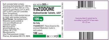 Ndc 16729 299 Trazodone Hydrochloride Trazodone Hydrochloride