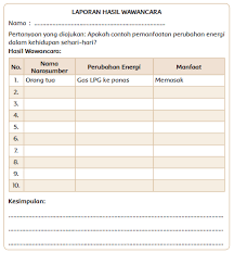 Membuat laporan hasil wawancara a. Kunci Jawaban Tema 9 Kelas 4 Halaman 67 68 69 70 71 72 73 Subtema 2 Pembelajaran 3 Kayanya Negeriku Halaman All Tribun Pontianak