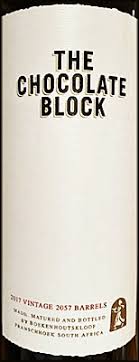 Ken S Wine Review Of 2017 Boekenhoutskloof South African Red Blend The Chocolate Block