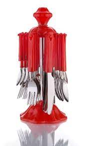 Columbia stainless steel table spoon and fork set of 3. Stainless Steel Cutlery Set For Dining Table Spoon And Fork Set Star Cutlery Set Red Id 5659312