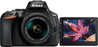 Nikon D5600 Dslr Video Two Lens Kit With 18 55mm And 70 300mm Lenses Black 1580 Best Buy