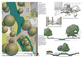 A Summary Of A Design Project Based On The Avon River Of Christchurch City New Zealand Urban Design Plan Landscape Design Design Jobs