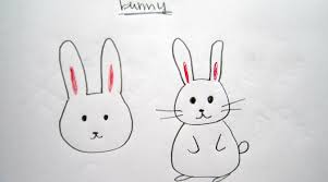 Kawaii bunny inspired by anirollz hotdog bunny mochi. How To Draw A Rabbit Easy For Kids Learn How To Draw