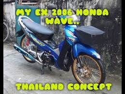 This bike usually found in motorshow by its unique style. My Former Honda Wave 125 Thailand Concept By Thailand Concept Ph