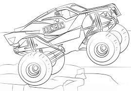 Monster jam coloring pages grave digger monster truck in. Iron Man Monster Truck Coloring Page Free Printable Coloring Pages For Kids