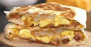 Breakfast Crunchwrap Supreme Breakfast Crunchwrap Crunchwrap Recipe Crunch Wrap Supreme