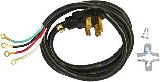 How to install a new ge dryer. Amazon Com Ge Wx09x10020 Genuine Oem 6ft Power Cord 30 Amp 4 Wire For Ge Dryer Home Improvement