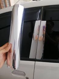 Maybe you would like to learn more about one of these? Sc141 Chrome Outdoor Sticker Silver For All Vehicles And Window Door Tint Film Pelekat Kereta Alza Axia Myvi Blm Flx Wira Saga Kancil Viva Bezza Exora Waja Auto Accessories On Carousell