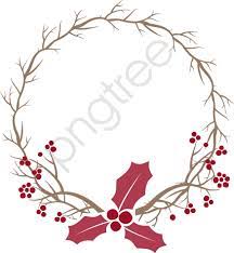 Christmas Wreath Vector Material Christmas Wreaths Christmas Vector