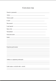 Modele Cv Uri Pentru Angajare