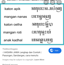 Aksara murda adalah aksara khusus yang dipakai untuk menuliskan huruf depan sebuah nama tempat, nama orang, atau semua kata yang diawali dengan huruf kapital pada penulisannya. Aksara Jawa Lengkap Dengan Pasangan Dan Sandhangan Enak