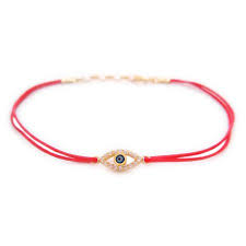 Kabbalah Red String Gold Plated Bracelet With Evil Eye Walmart Canada