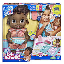 Baby Alive Lulu Achoo Doll 12 Inch Interactive Doctor Play Toy Black Hair Toys R Us Canada