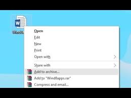 Rar is the regular format of an archive program called winrar, but there are free rar openers available. How To Create And Extract Rar Files In Windows 10