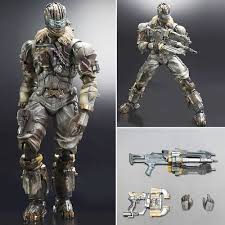 Dead Space 3 Play Arts Kai Figure Isaac Clarke Dead Space Space Warriors Futuristic Armour