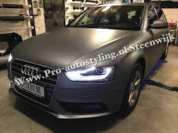 Audi a5 convertible pearlescent white wrapping. Wrappen Koplamp Auto Ramen Blinderen Tinten Pro Autostyling
