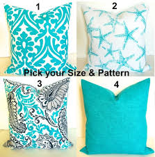 Check spelling or type a new query. Turquoise Outdoor Pillows Blue Throw Pillows Teal Pillow Covers Turquoise Pillows Aqua Outdoor Pillow Covers 18x18in Blue Pillow Wish