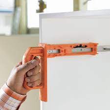Blum 65 3300 Minifix Jig For Blum Drawer Slides Drawer Slides Installing Drawer Slides Face Frame Cabinets