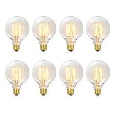 Decorative globe vanity light bulbs for bathroom. Globe Electric Vintage Edison 60w Incandescent G30 Vanity Tungsten Filament Light Bulb Wit The Home Depot Canada