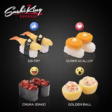 Located in a big shopping center. Sushi King Express What S Better Than Breaking Fast With Your Favourite Food Rm3 18 For Your Favourite Sushi Vote For Your Fave And Don T Forget To Drop By Later Facebook
