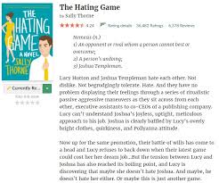 Some people are shy and soft. Teaser Tuesdays 160 January 9th The Hating Game It S All About Books