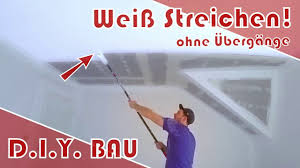 Wir sind momentan am streichen und haben die erste decke gestrichen, aber es sind dauernd streifen entstanden. Richtig Wande Und Decke Streichen Anleitung Ohne Ubergange Youtube