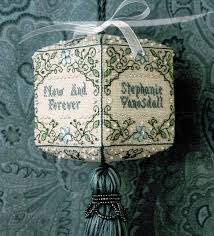 — pattern in color symbols with floss legend on. The Wedding Quadrielle Cross Stitch Pattern By The Sweetheart Tree