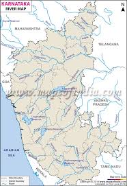 Karnataka is the 7th biggest, 8th most populous, 13th highest and 16th most literate state of the 28 states of the democratic republic of india. Karnataka River Map Karnataka Rivers