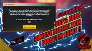 Apart from this, it also reached the milestone of $1 billion worldwide. Freefire Daimond Minus Problem Solve 100 Free Remove Restrictions From Subscriber Account Free Youtube