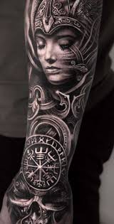 Valkyrie tattoos are trendy among the people who are into norse mythology. Valkyrie Tattoo Meaning