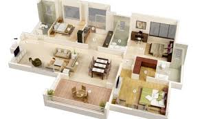 4bhk house plans are great for couples with kids and families that include elderly members. Bedrooms House Design Lay Out House Plans 88650