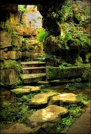 Pin By Bianca Baggenstos On Backyard Waterfalls Hidden Garden Beautiful Gardens Dream Garden