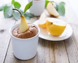 Mini Clafoutis Aux Poires Et Au Chocolat Ricetta Idee Alimentari Cioccolato Ricette