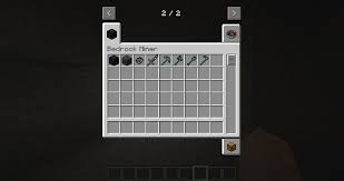 Nov 05, 2021 · the mod adds armor and tools from bedrock. Bedrock Miner Mods Minecraft Curseforge