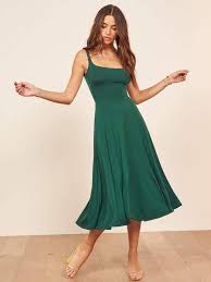 Reformation Mary Dress Mary Dress Fit And Flare Dress Dresses