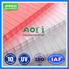 Polycarbonate is a transparent polymer characterised by especially high shock resistance even at low temperatures, mechanical strength, good dielectric properties etc. China 6mm Hollow Twin Wall Polycarbonate Sheet Sun Sheet China 6mm Polycarbonate Sheet Twin Wall Polycarbonate Sheet