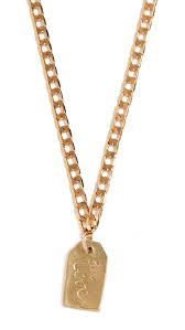 Maison Monik Love Dogtag Necklace Maisonmonik Necklace Dog Tag Necklace Dog Tags