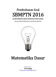 Maybe you would like to learn more about one of these? Pembahasan Soal Sbmptn 2016 Matematika D 1