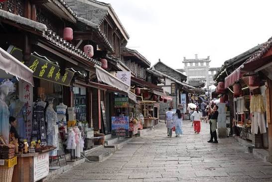 Beautiful cultural sight in China